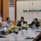 Pertemuan Eksekutif Pimpinan UIN Mataram, Kamis (26/2/2026). (Humas Kemenag)