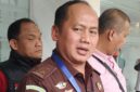Kepala Pusat Penerangan Hukum Kejaksaan Agung Anang Supriatna memberi keterangan pers di Kantor Kejagung Jakarta. (Jennus)