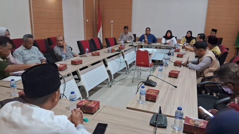 Dewan Perwakilan Rakyat Daerah (DPRD) Kabupaten Lebak memanggil pihak terkait program Makan Bergizi Gratis (MBG) yang digelar di Ruang Badan Musyawarah (Bamus), Jumat (13/2/2026).  (Info Daerah)