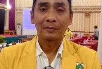 Habibi Arafat anggota DPRD Pandeglang.sekaligus keetua penyelenggara musda