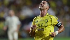 Cristiano Ronaldo sudah nyaman dengan Al Nassr' di Arab Saudi. (Reuters/Tyrone Siu)
