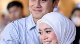 Lesty Kejora bersama RIzky Billar. (Orami)