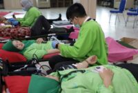 RSUD dr. Chasbullah Abdulmadjid (RSUD CAM) Kota Bekasi bekerjasama dengan PMI kembali menggelar kegiatan Donor Darah