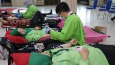 RSUD dr. Chasbullah Abdulmadjid (RSUD CAM) Kota Bekasi bekerjasama dengan PMI kembali menggelar kegiatan Donor Darah