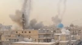 Serangan Israel-AS ke wilayah Iran menimbulkan korban jiwa dalam jumlah besar, termasuk pelajar dan tenaga pengajar di sekolah perempuan, Sabtu (28/2/2026), (Jennus/video)