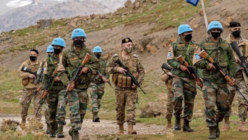 Pasukan Sementara Perserikatan Bangsa-Bangsa di Lebanon (UNIFIL) menggelar patroli di sekitar markas besarnya di Naqoura, Lebanon. (Dok UNIFIL)