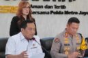 Direktur Reserse Kriminal Umum Polda Metro Jaya, Iman Imanuddin, menyampaikan keterangan dalam konferensi pers di Jakarta, Senin (16/3/2026), (Dok PMJ)