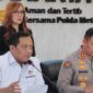 Direktur Reserse Kriminal Umum Polda Metro Jaya, Iman Imanuddin, menyampaikan keterangan dalam konferensi pers di Jakarta, Senin (16/3/2026), (Dok PMJ)