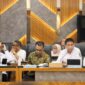 Mendagri Wiyagus saat Rapat Koordinasi Keamanan dalam rangka Persiapan Hari Raya Idulfitri 1447 Hijriah di Kantor Kementerian Koordinator (Kemenko) Bidang Politik dan Keamanan (Polkam), Jakarta, Rabu (11/3/2026).