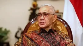 Wakil Presiden ke-6 RI Try Sutrisno (YouTube Sekretariat Negara)