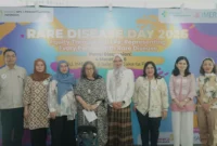 Kegiatan peringatan Hari Penyakit Langka dengan narasumber dan peserta acara di RSCM dan mitra. (Dok RSCM)