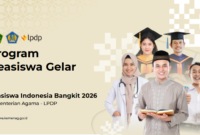 Program Beasiswa Indonesia Bangkit (BIB) 2026 resmi membuka pendaftaran hingga 31 Mei 2026. (Humas Kemenag)