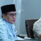 Wakil Menteri Agama Muhammad Syafi’i dalam Rapat Koordinasi Penyelarasan Data Penerima Manfaat MBG. (Humas Kemenag)