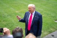 Presiden Donald Trump khawatir konflik berkepanjangan dapat berdampak negatif terhadap posisi Partai Republik dalam pemilihan paruh waktu Kongres. (Anadolu)