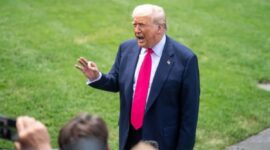 Presiden Donald Trump khawatir konflik berkepanjangan dapat berdampak negatif terhadap posisi Partai Republik dalam pemilihan paruh waktu Kongres. (Anadolu)