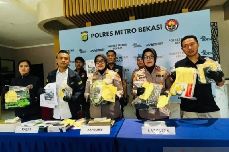 Tiga pelaku diringkus hanya dalam hitungan hari setelah kejadian, berbekal penyelidikan intensif melalui keterangan saksi dan rekaman kamera pengawas. (Jennus)