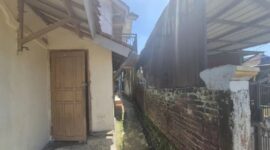 Rumah Asep Saepudin di Kampung Rancasepat, Rancaekek, Kabupaten Bandung, yang selama ini dikenal sebagai lingkungan permukiman yang tenang. (Jennus)