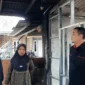 Anggota Komisi II DPRD Kota Bekasi, Anton, di Stasiun Pengisian Bulk Elpiji (SPBE) di Jalan Cinyosog, Kelurahan Cimuning, Kecamatan Mustikajaya. (Jennus)