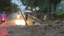 Longsor terjadi di talud lapangan Cemoroharjo, Candibinangun serta di kawasan Randu, Hargobinangun (dok. BPBD Sleman)