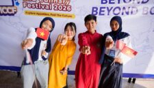 peserta International Cultural and Culinary Festival (ICCF) UMY ke-11 di Sportorium UMY