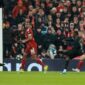 Gol Dembele ke gawang Liverpool melajukan PSG ke semifinal Liga Champions. (Reuters/Phil Noble)
