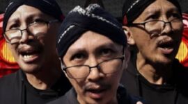 Tiga wajah Abu Janda alias Permadi Arya. (Instagram)