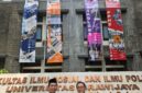 Ketua IKASPS UNNES, Irjend Pol Dr Susilo Teguh R, M.Si (kaos putih pakai peci) & Ketua Ikatan Peneliti Lingkungan Binaan Indonesia, Dr Susilo Kusdiwanggo, ST. MT (kemeja hitam). (Istimewa).
