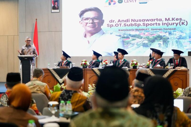 Komisaris BUMN PT Semen Tonasa, dr. Andi Nusawarta, M.Kes., Sp.OT.SubSp.Sports Injury(K)