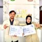 Aisyah Habibillah dan Risman Mulyana, mahasiswa STAI Siliwangi Bandung