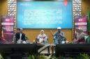 Foto moderator dan pembicara dalam acara talkshow yang digelar Kementerian Koordinator Pemberdayaan Masyarakat Republik Indonesia di UMY