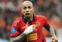 Penyerang Persija Jakarta, Gustavo Almeida. (Dok Persib Persija)