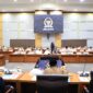 Menteri Agama Nasaruddin Umar, dalam rapat kerja bersama Komisi VIII DPR RI di Jakarta, Senin (8/6/2026). (Humas Kemenag)