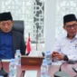 Anggota Ombudsman RI Nuzran Joher dalam.peryemuan koordinasi dengan Menteri Agama Nasaruddin Umar di Jakarta. (Dok Ombudsman)