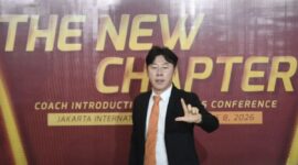 Shin Tae-yong sebagai pelatih kepala baru Persija. (Jennus)