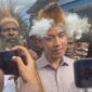 Wakil Presiden Gibran Rakabuming menjawab wartawan di sela kunjungan kerja di Kabupaten Asmat, Papua Selatan, Minggu (21/6/2026). (Jennus)