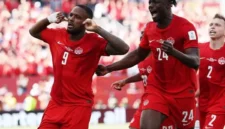Para pemain Kanada merayakan gol ke gawang Bosnia dan Herzegovina pada laga pembuka Grup B Piala Dunia 2026 di Stadion BMO Field, Toronto, Kanada, Sabtu WIB. (X/FIFAWorldCup)