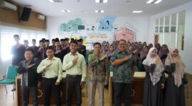 Foto kunjungan Ponpes Miftahul Anwar Dampasan ke TPSM UMY