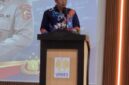 SAMBUTAN-Kepala Satuan Tugas Pusat Studi Kepolisian dan Ketua Ikatan Alumni Sekolah Pascasarjana (SPs) UNNES, Irjen Pol. Dr. Susilo Teguh Raharjo, M.Si, saat memberikan sambutan. (Foto Ist).