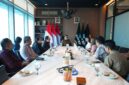 Menteri Ekonomi Kreatif, Teuku Riefky Harsya, menerima audiensi Langit Pictures Indonesia di Autograph Tower, Jakarta, Selasa (23/6/2026).