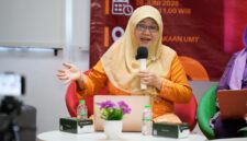 Guru Besar UMY bidang ilmu Evaluasi Pendidikan, Prof. Dr. Akif Khilmiyah, M.Ag., dalam Diskusi Publik di UMY