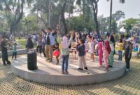 Suasana Meriah Festival Tetangga 2 Warnai Car Free Day Kabupaten Bogor