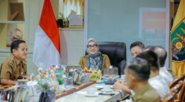 Wakil Gubernur Lampung memimpin rapat evaluasi Program Kelas Migran Vokasi sekaligus membahas peluang kerja sama pendidikan dan vokasi dengan Korea Selatan