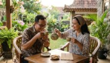 Minum teh hijau tanpa kafein dan tanpa tambahan gula dapat membantu menurunkan kadar kolesterol LDL. (AI/Ihade)