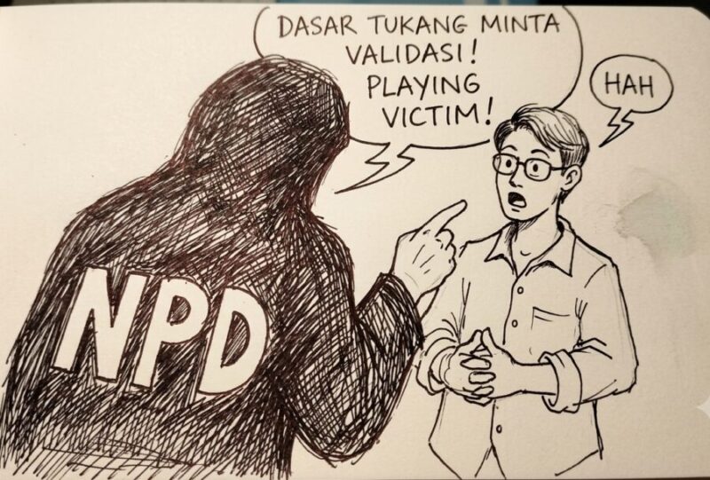 Ilustrasi - NPD teriak NPD. (Ihade)