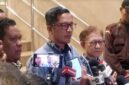 Kuasa hukum Febrie Adriansyah, Febri Diansyah, memberikan keterangan kepada wartawan di Gedung KPK, Kuningan, Jakarta, Selasa (28/7/2026)). (jennus)