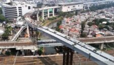 Pembangunan rute baru LRT Velodrome-Manggarai sepanjang 6,4 kilometer. (KAI)
