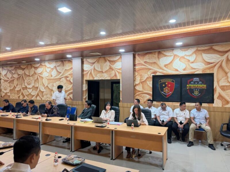 Direktorat Reserse Kriminal Umum Polda Banten mempertemukan para pihak dalam forum mediasi di Aula Ditreskrimum Polda Banten, Rabu (15/7/2026). (Istimewa)
