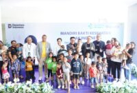 Bank Mandiri berkolaborasi dengan Kementerian Kesehatan (Kemenkes) serta berbagai fasilitas kesehatan menghadirkan layanan pemeriksaan kesehatan preventif bagi anak melalui Program Mandiri Bakti Kesehatan Anak. (Istimewa)