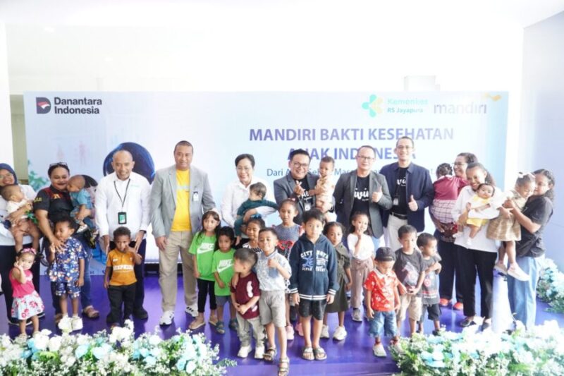 Bank Mandiri berkolaborasi dengan Kementerian Kesehatan (Kemenkes) serta berbagai fasilitas kesehatan menghadirkan layanan pemeriksaan kesehatan preventif bagi anak melalui Program Mandiri Bakti Kesehatan Anak. (Istimewa)