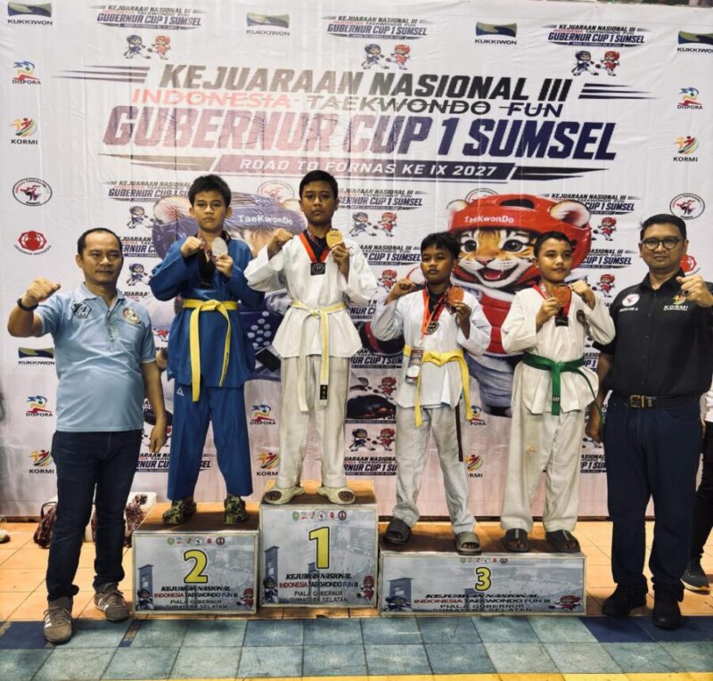 Kontingen Sumatera Utara sukses membawa pulang predikat Juara Umum II pada Kejuaraan Nasional (Kejurnas) III Indonesia Taekwondo Fun (ITFun)